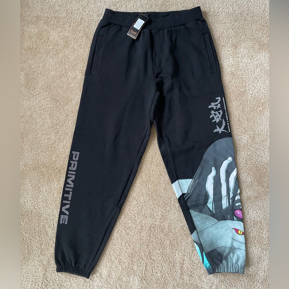 NWT Primitive Naruto Sweatpants size L